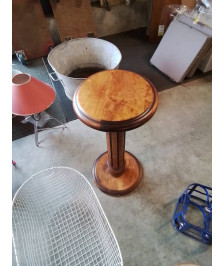 SELLETTE RONDE BOIS CLAIR