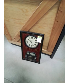 CADRE LONDON TAXI COUNTRY CORNER EN L\'ÉTAT 