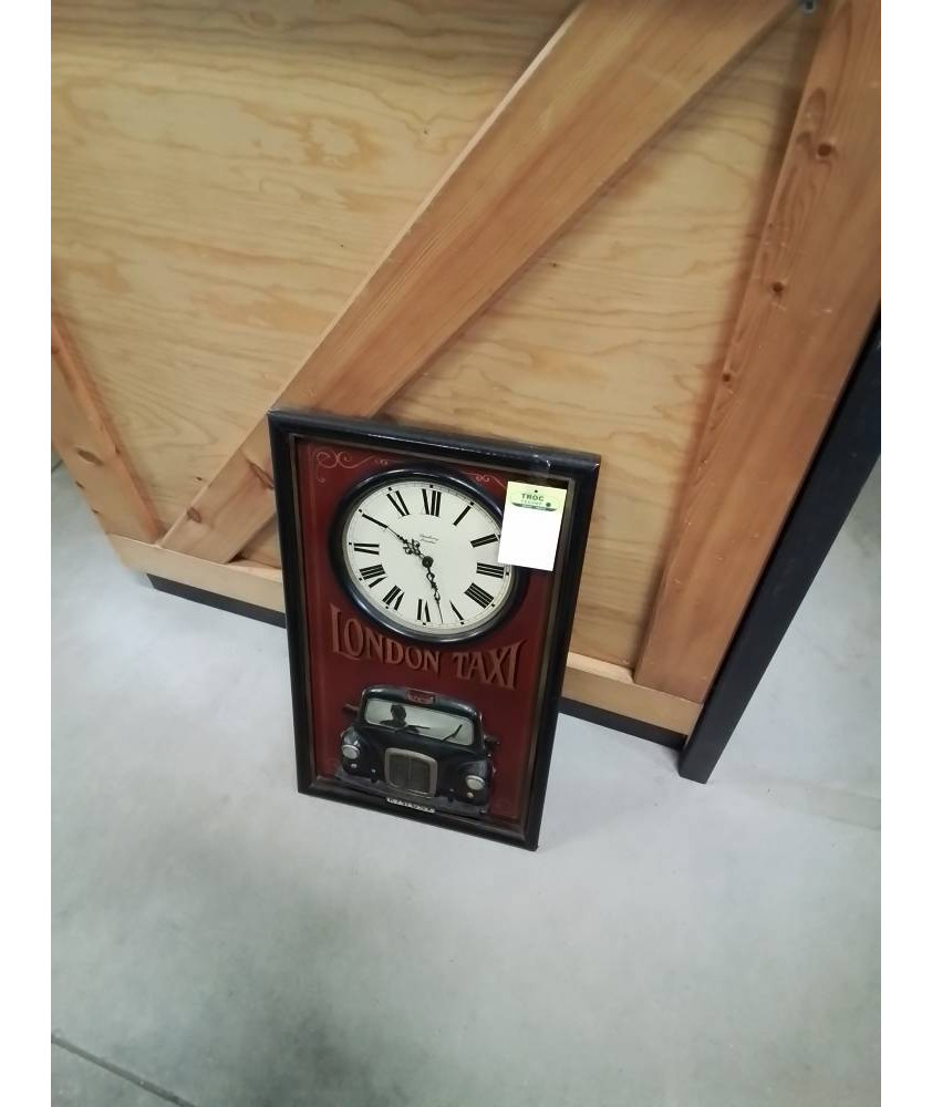 CADRE LONDON TAXI COUNTRY CORNER EN L\'ÉTAT 