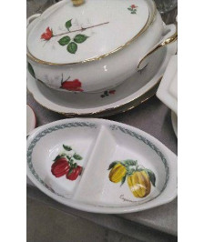 RAMEQUIN COMPARTIMENTS- PORCELAINE 