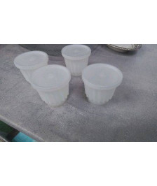 MOULES A FLAN TUP X4 