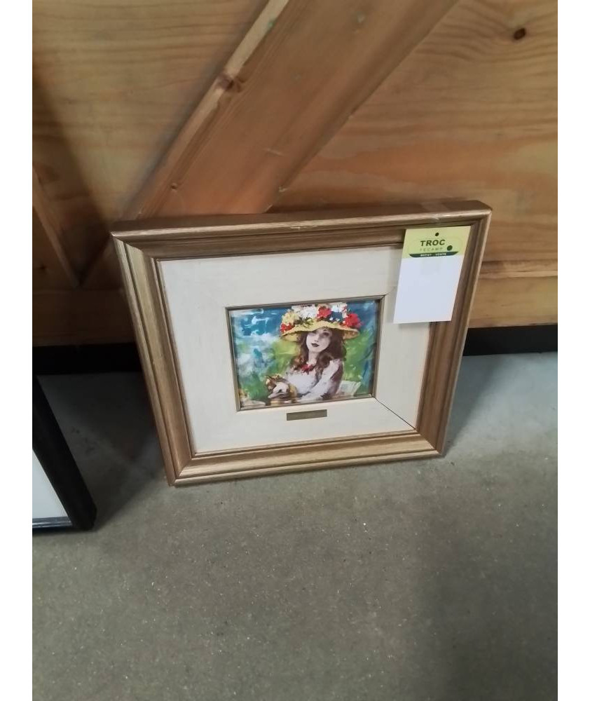 REPRODUCTION SUR PLAQUE ÉMAILLÉE RENOIR 