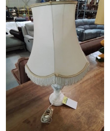 LAMPE ALBATRE AJ VOLANT BLANC