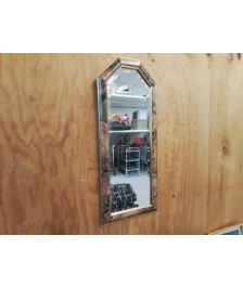 MIROIR RECTANGULAIRE MOTIF FLORAL 