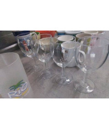 VERRES A PIED X4 