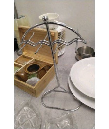 SUPPORT A TASSE METAL 