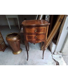 CHEVET ANCIEN MARQUETÉ 