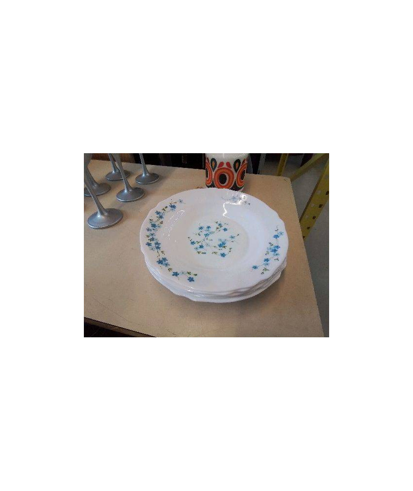 ASSIETTE MOTIF FLORAL 