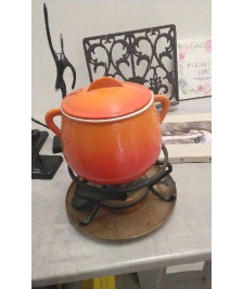 POELON + BRULEUR ANCIEN / LE LOT