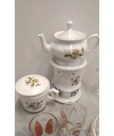 THEIERE + TASSE TISANIERE 