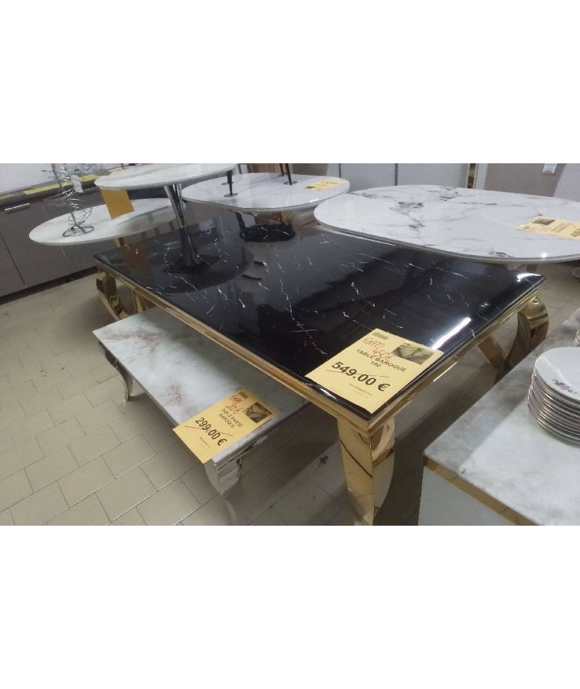 TABLE BAROQUE 180