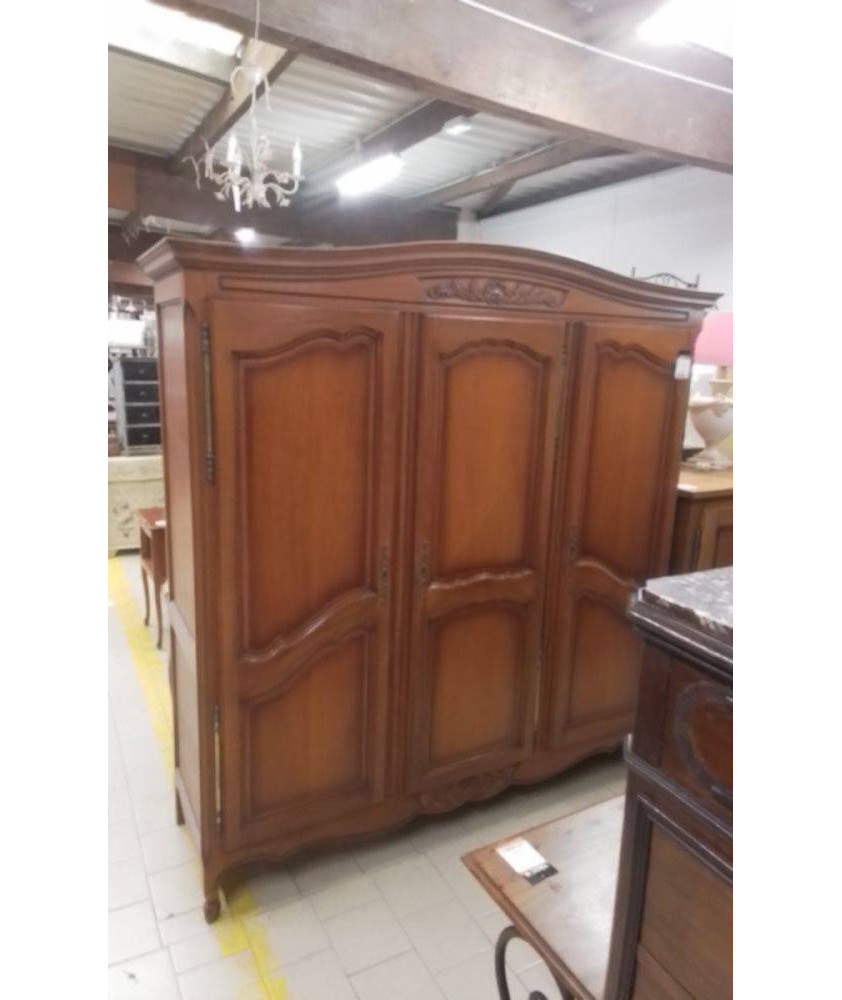 ARMOIRE 3P MERISIER