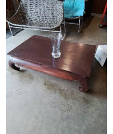 TABLE BASSE RECTANGULAIRE OPIUM BOIS