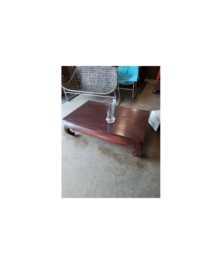 TABLE BASSE RECTANGULAIRE OPIUM BOIS