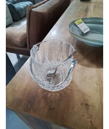 SEAU A GLACE CRISTAL TAILLÉ 