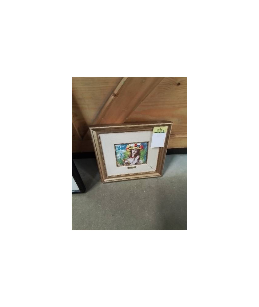 REPRODUCTION SUR PLAQUE ÉMAILLÉE RENOIR 