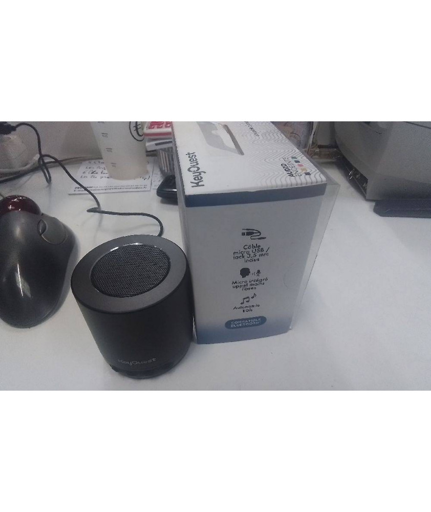 ENCEINTE BLUETOOTH ALUMINIUM- KEYOUEST
