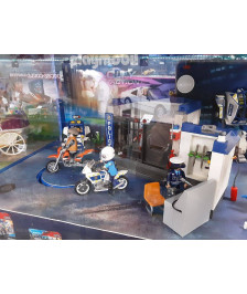 VITRINE PLAYMOBIL POLICE