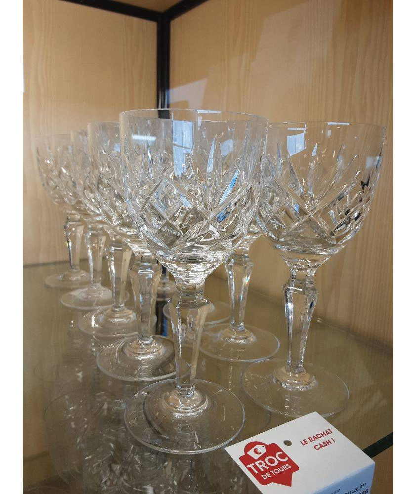 10 VERRES  CRISTAL LEMBERG SISSI