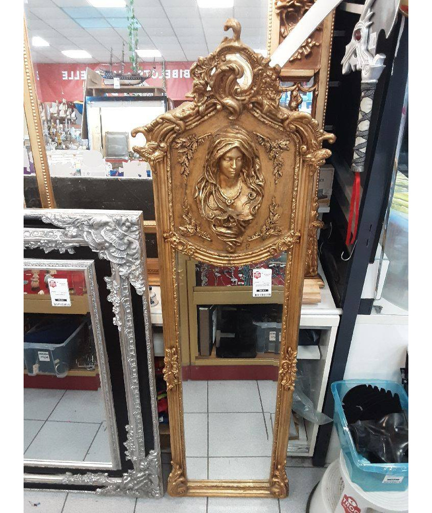 MIROIR RECTANGULAIRE VISAGE FEMME 48X178CM