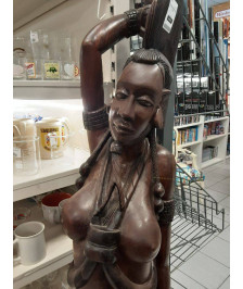 STATUETTE FEMME AFRICAINE 1M62