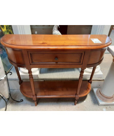 CONSOLE MERISIER 1 TIROIR