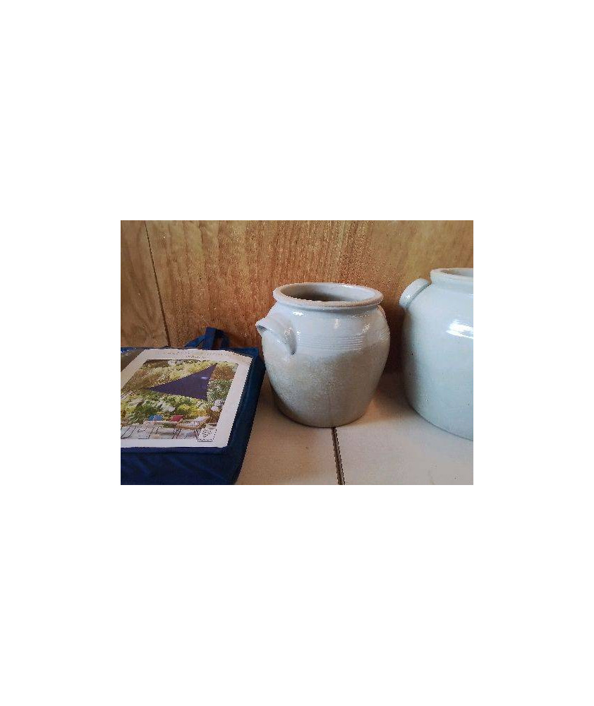 SALLOIR EN GRES EMAILLÉ