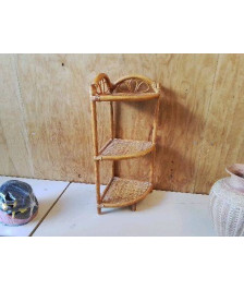 PETITE ÉTAGÈRE DE COIN BAMBOO