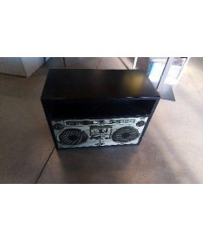 MEUBLE TELE 2 PORTES 