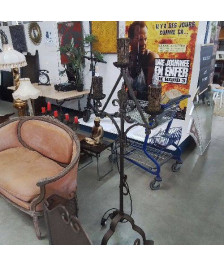 LAMPADAIRE FER FORGÉ