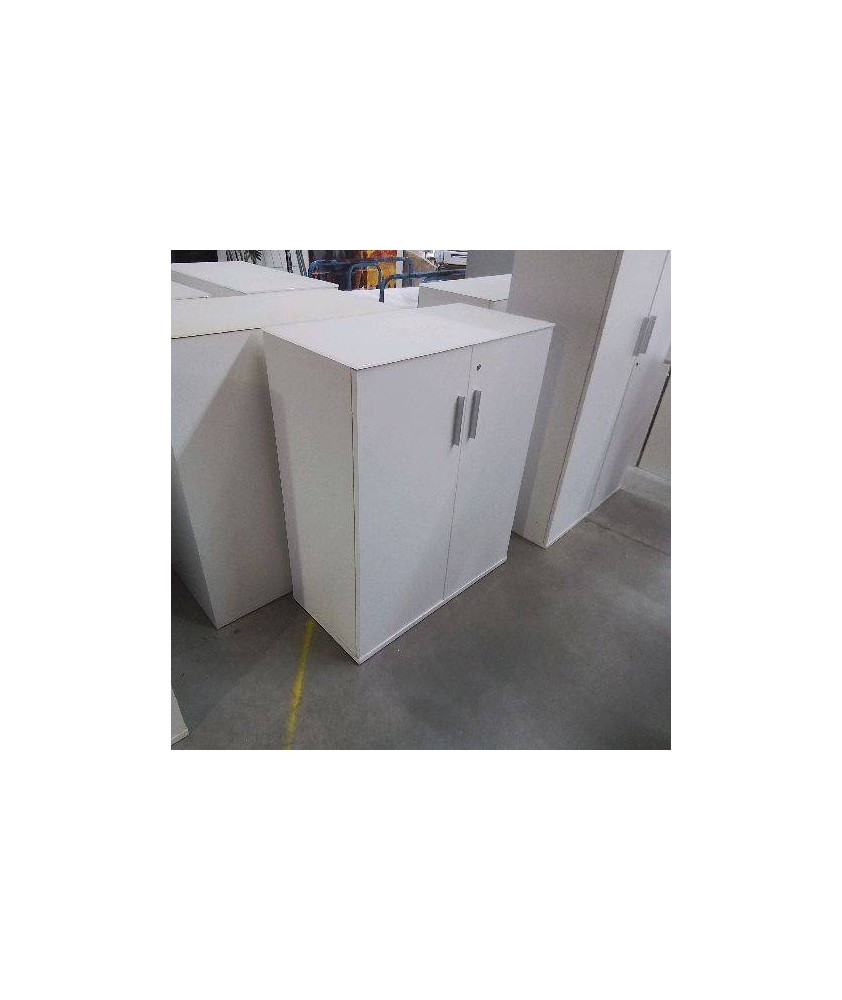 ARMOIRE BUREAU DESSUS VERRE SS CLÉ 