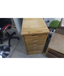 MEUBLE PIN 6 TIROIRS 