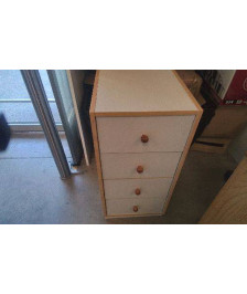 MEUBLE D’APPOINT 4 TIROIRS 