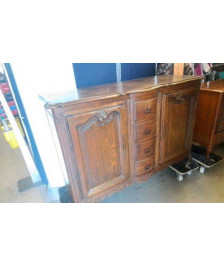 MEUBLE 2 PORTES 4 TIROIRS