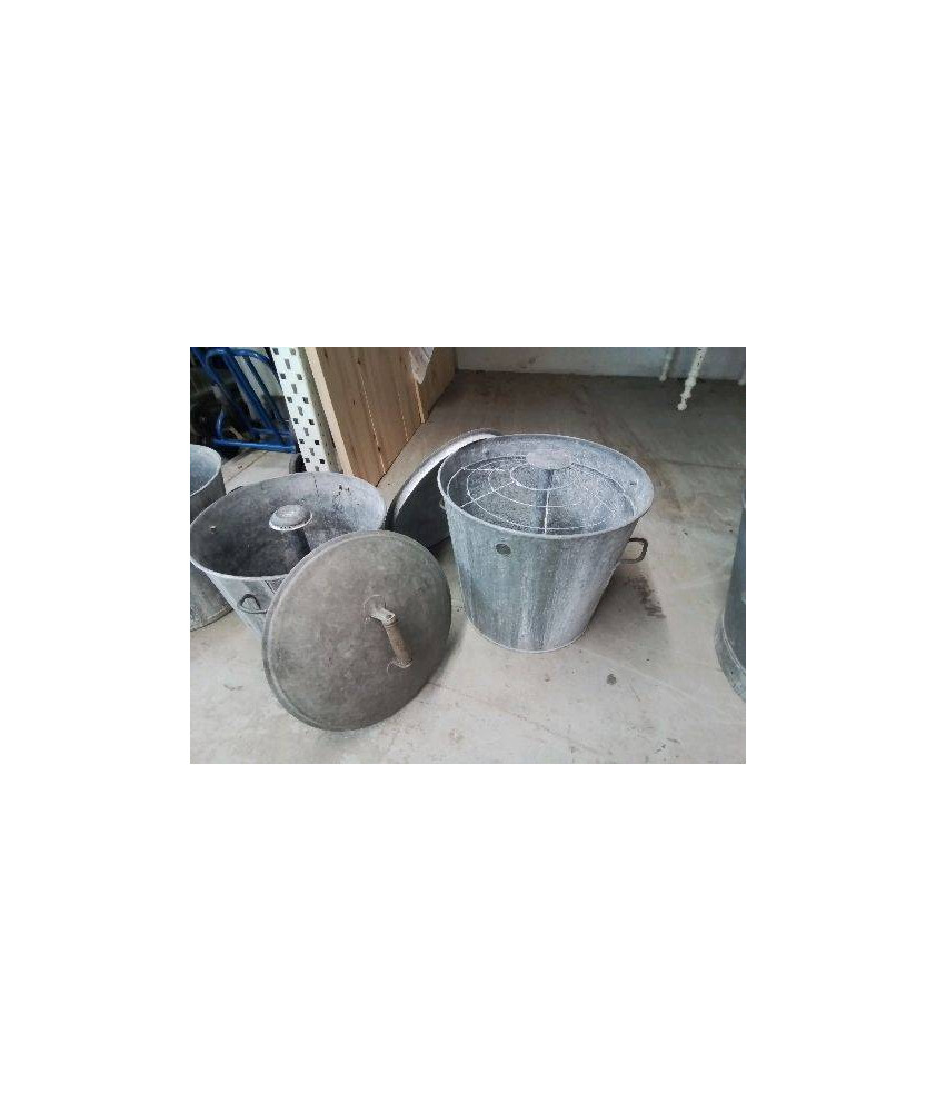 GRANDE LESSIVEUSE EN ACIER GALVANISÉ N’4