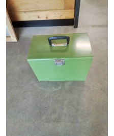 COFFRET MÉTALLIQUE VERT