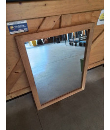 MIROIR RECTANGULAIRE CHÊNE CLAIR