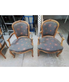 FAUTEUIL STYLE LOUIS XV