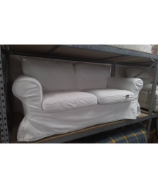 CANAPE 2 PLACES IKEA BLANC