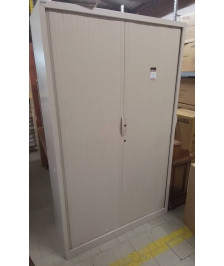 ARMOIRE METAL HAUTE 2P A RIDEAU