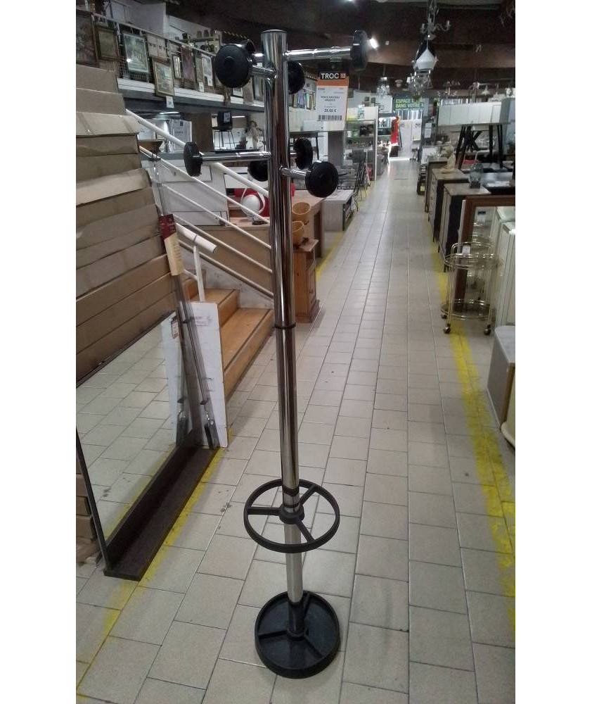 PORTE MANTEAU ARGENTE