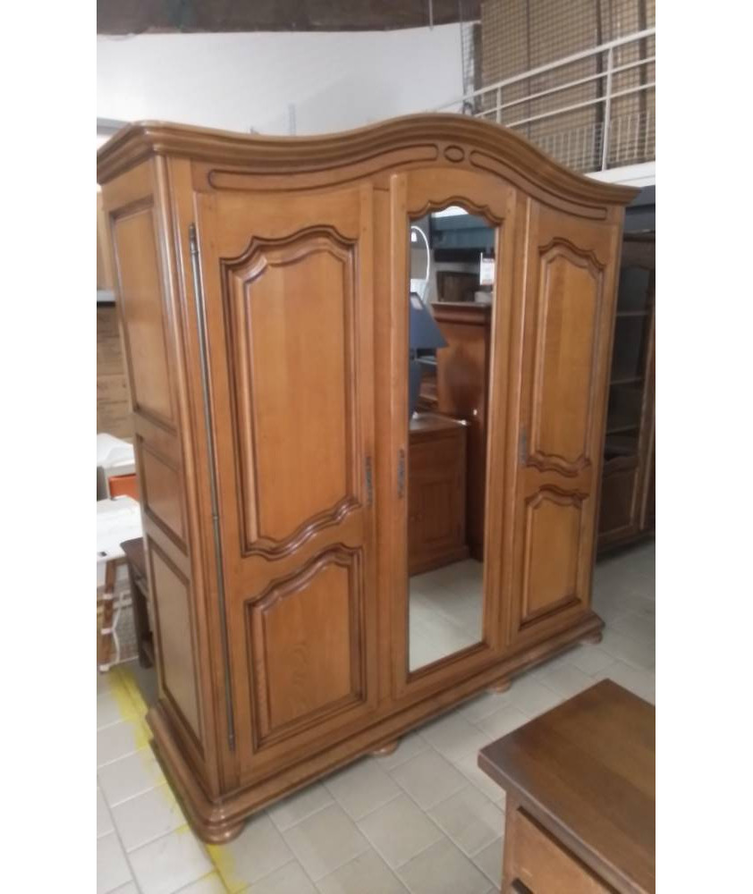 ARMOIRE 3 PORTES CHENE