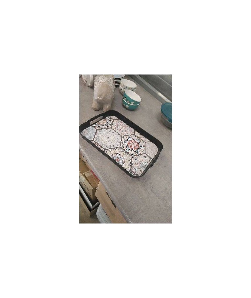 PLATEAU PLASTIQUE RECT 