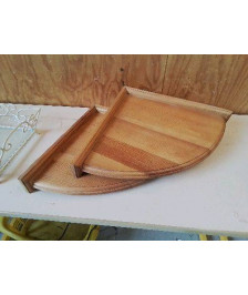 TABLETTE MURALE EN PIN