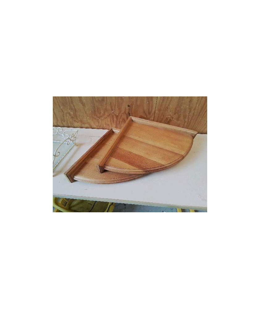 TABLETTE MURALE EN PIN