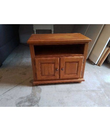 PETIT MEUBLE TELE EN PIN