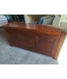 BUFFET MODERNE EN BOIS MASSIF 