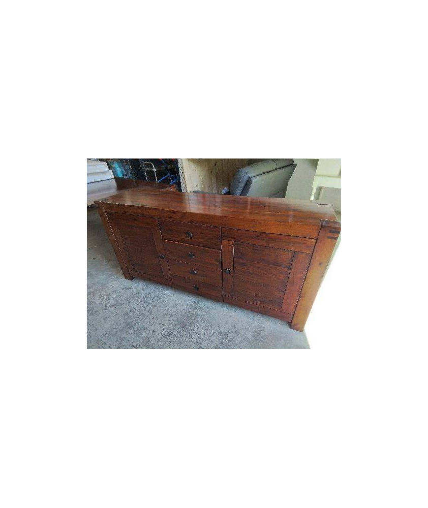 BUFFET MODERNE EN BOIS MASSIF 