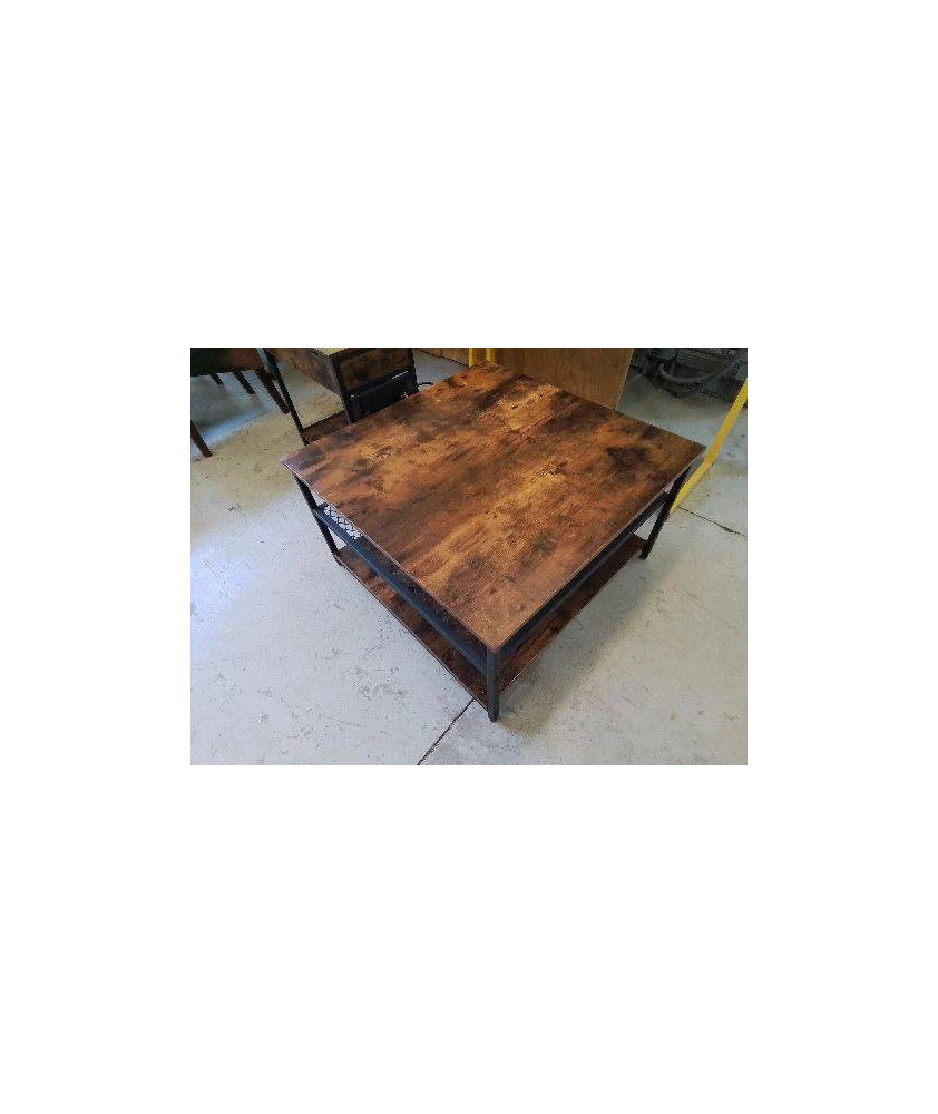 TABLE BASSE STYLE INDUSTRIEL 