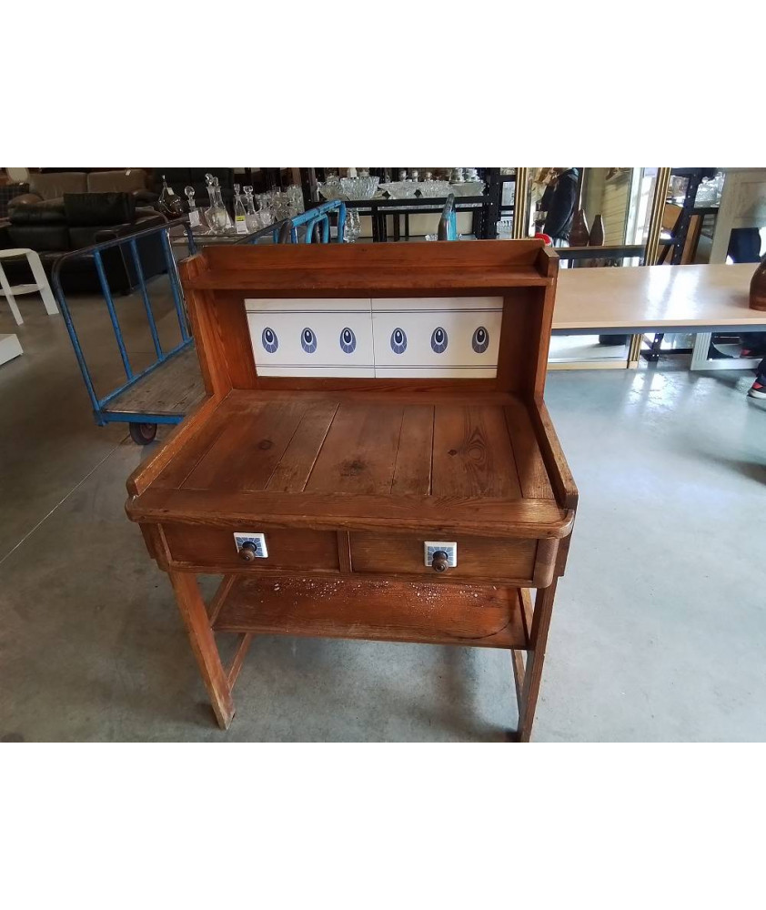 TABLE DE TOILETTE PITCHPIN 2 TIROIRS 